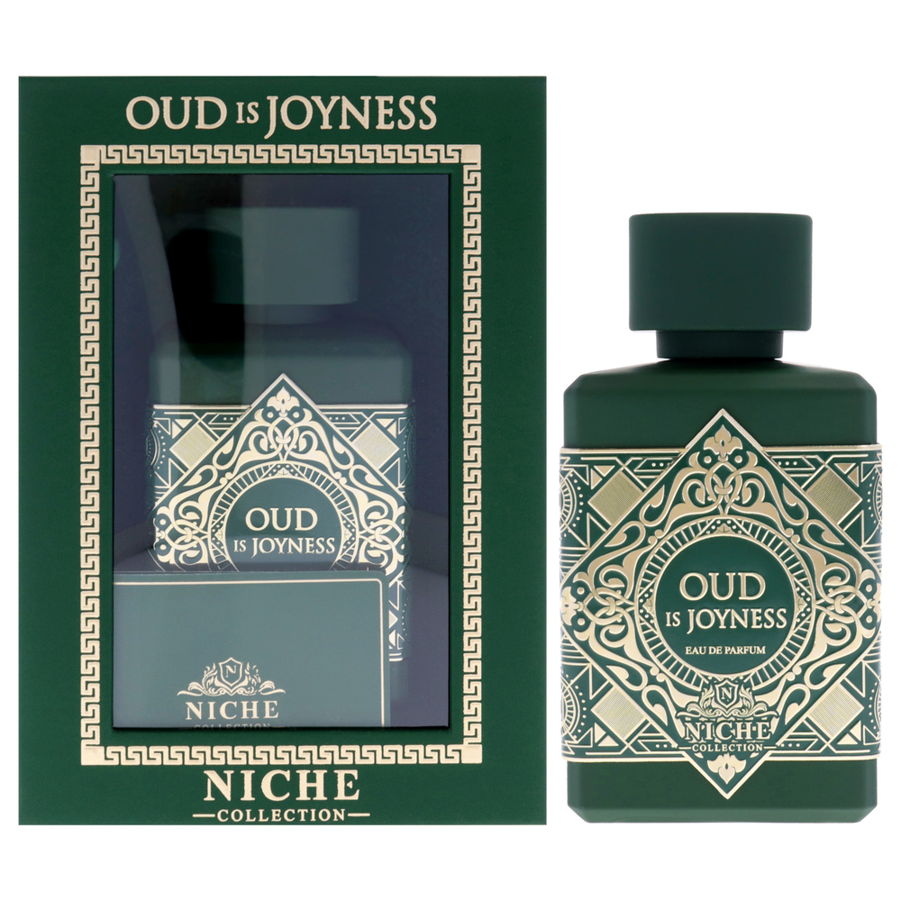 Niche Collection - Oud Is Joyness by Khalis for Men - 3.4 oz EDP Spray